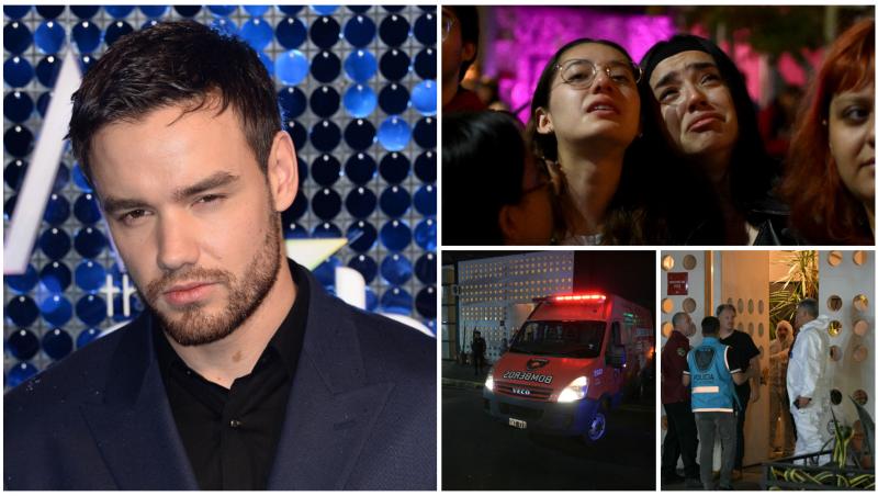 Colaj cu Liam Payne și fanii săi plângând, după aflarea morții sale