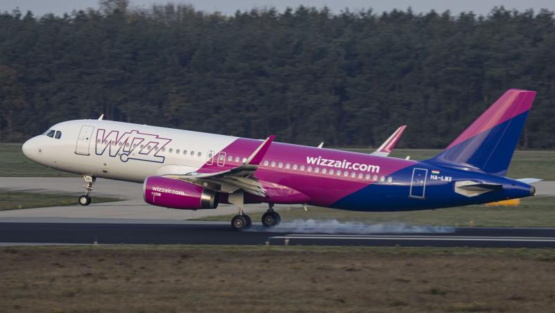 Wizz Air suspendă temporar zborurile spre și dinspre Tel Aviv! Până când se aplică măsura