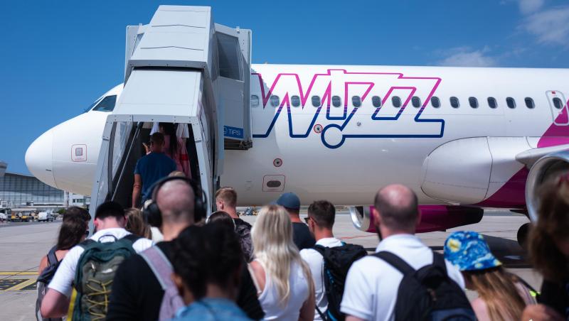 Wizz Air suspendă temporar zborurile spre și dinspre Tel Aviv! Până când se aplică măsura