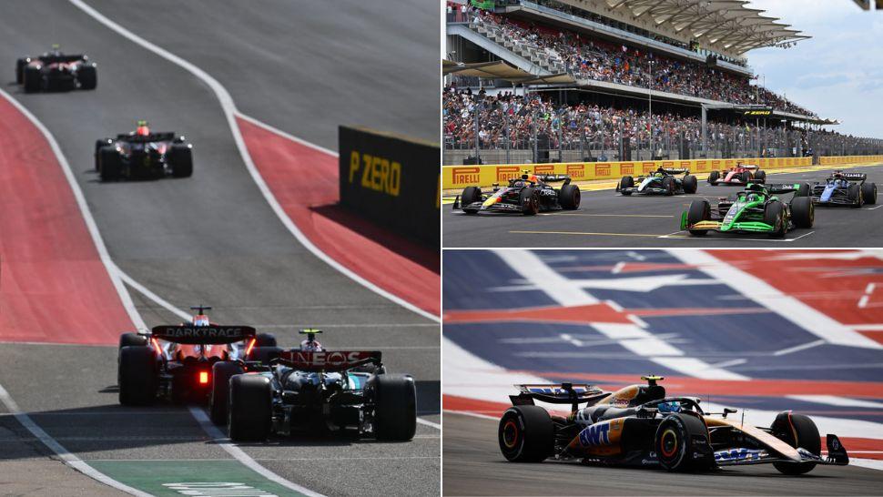 colaj monopoturi formula 1 pe circuitul din austin