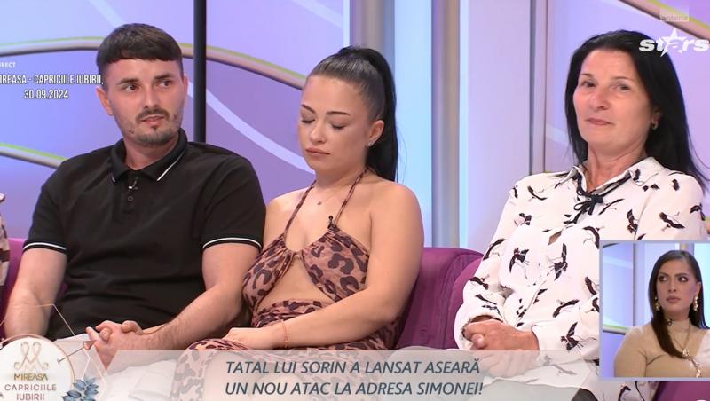 Mireasa sezon 10. Tatăl lui Sorin, intervenție telefonică acidă. Ce a zis despre Simona, fără reținere. Ce a făcut mama tânărului