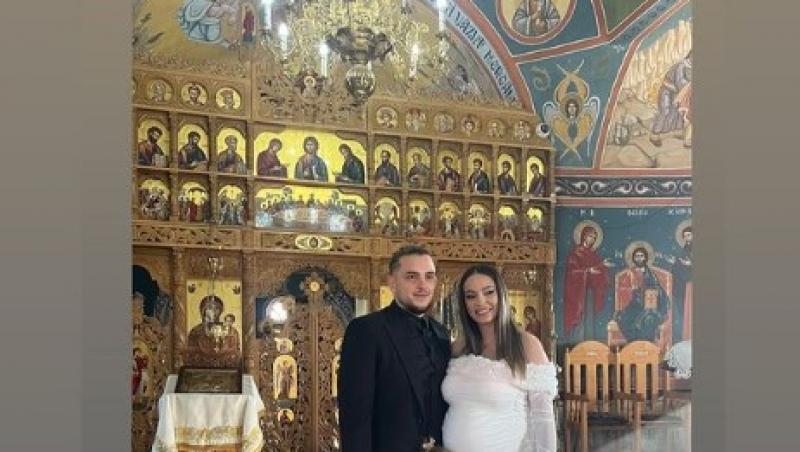 Mireasa, sezon 7. Vlad și Cătălina Bibire s-au cununat religios. Imagini emoționante din biserică cu cei doi foști concurenți