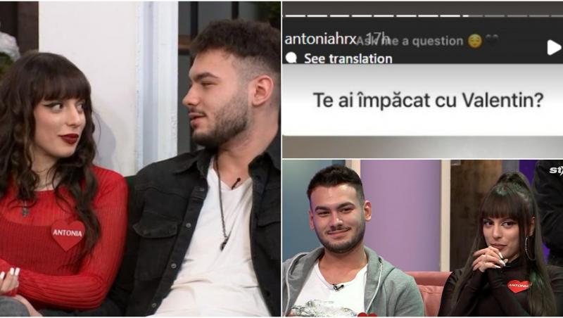 Antonia și Valentin s-au întâlnit recent și s-au fotografiat împreună. Cum a răspuns tânăra întrebată dacă s-a împăcat cu fostul ei iubit de la Mireasa, sezon 9