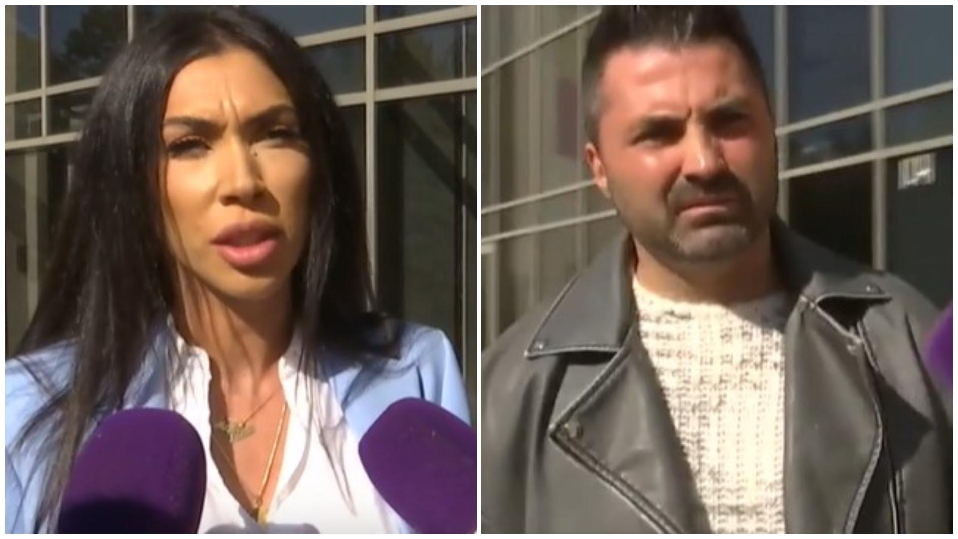 Colaj cu Raluca Pastramă și Pepe în fața tribunalului