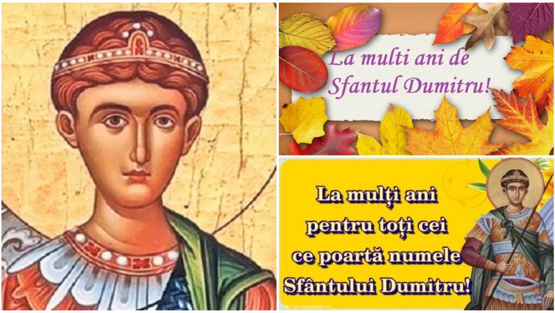 Mesaje de Sfântul Dumitru pentru cei care își serbează onomastica.