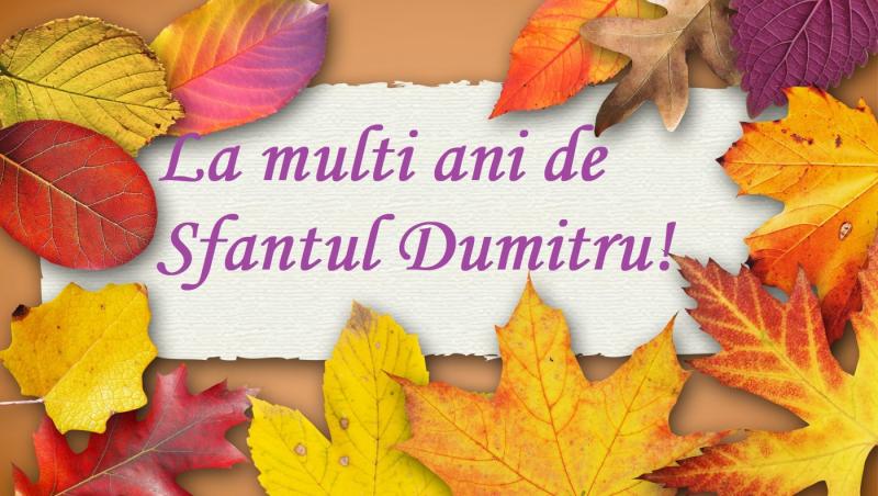 Mesaje de Sfântul Dumitru pentru cei care își serbează onomastica. Urări și felicitări creștine