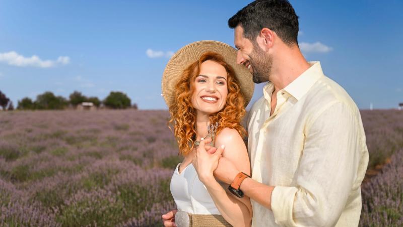 Iubire cu parfum de lavandă–Making of, episodul 1. Cum arată o scenă romantică între Anda și Ștefan. Ce pot vedea telespectatorii