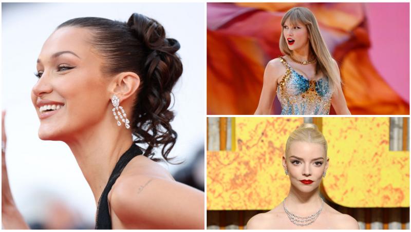 Colaj cu  Anya Taylor-Joy, Bella Hadid și Taylor Swift