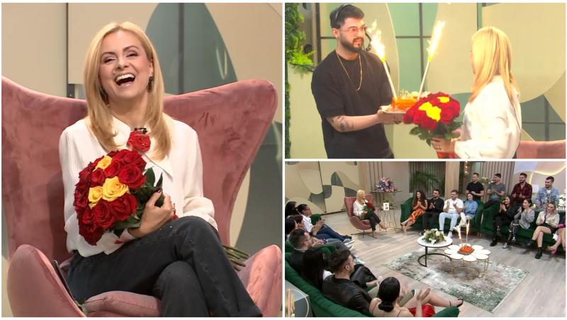 La mulți ani, Simona Gherghe! Prezentatoarea TV a avut parte de o surpriză în platou