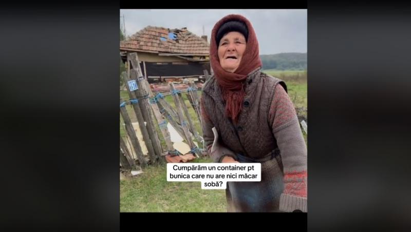 O bunică imploră să nu fie lăsată să moară în casa care stă să cadă pe ea: ”Vă rog din suflet...”. Cum poate fi ajutată