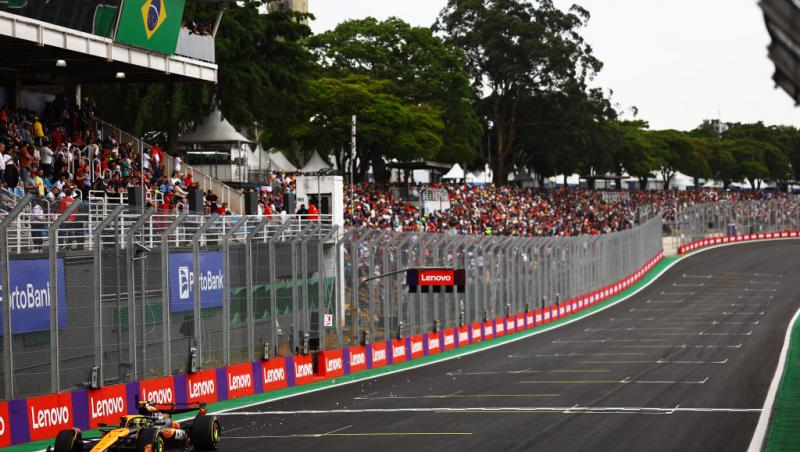 S-au încheiat calificările din Formula 1™ pentru Marele Premiu al Braziliei. Lando Norris în pole position la São Paulo