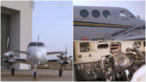 Primul avion din România care poate aduce ploaia. Tehnologia a ajuns și la noi în țară după 70 de ani