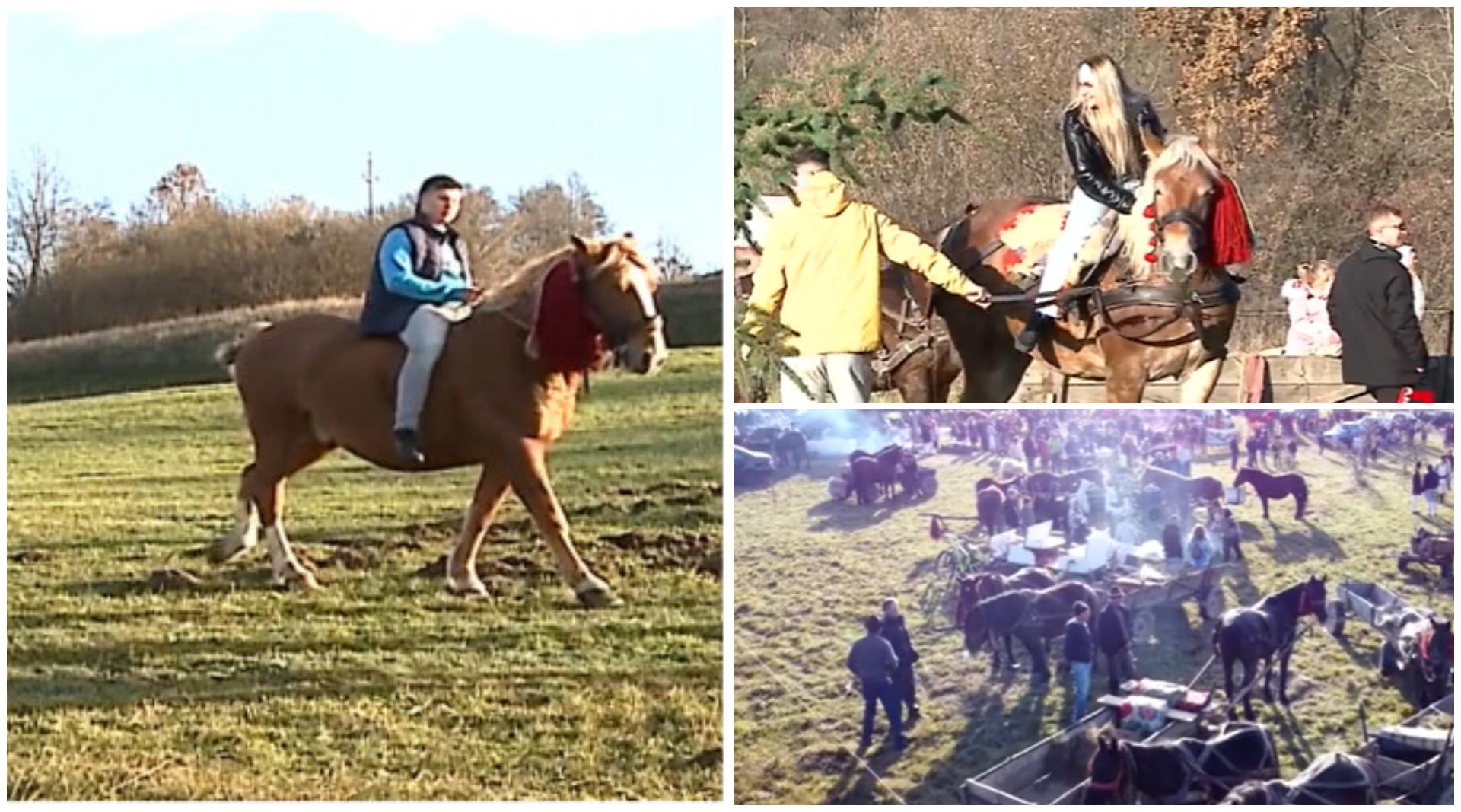 Ce este "Sărbătoarea Cailor", tradiţia respectată cu sfinţenie într-o comună din judeţul Mureş