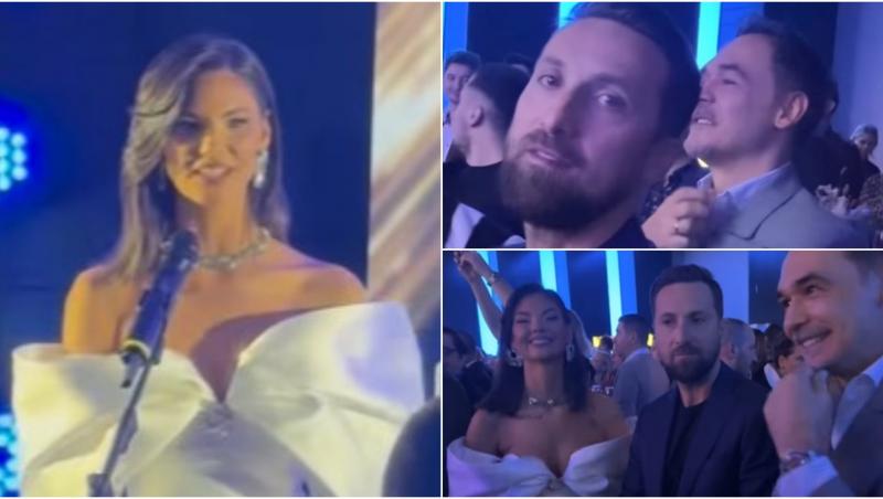 colaj foto ramona olaru, razvan simion si dani otil la premiile tvmania