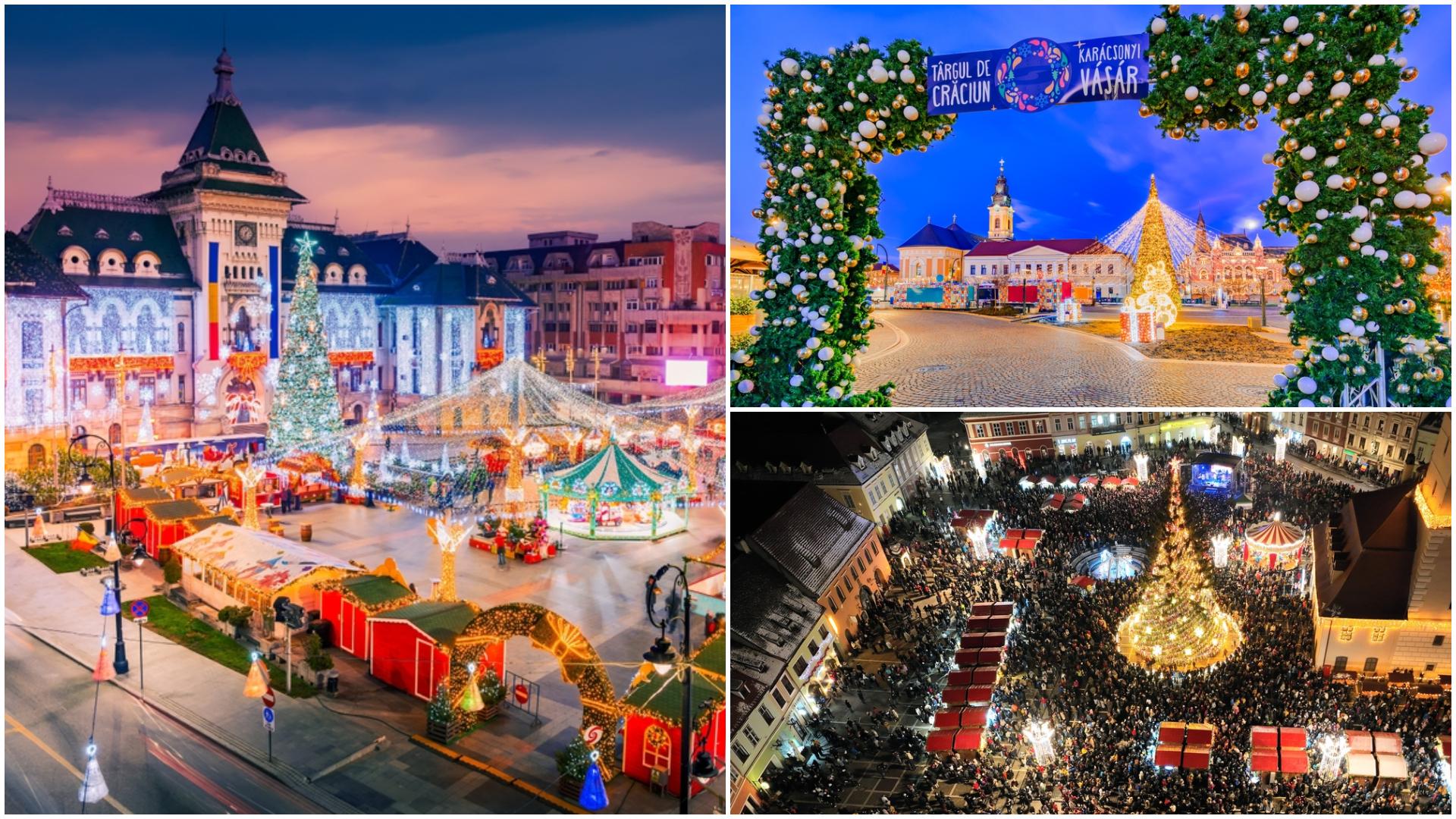 Târguri de Crăciun din Craiova, Oradea și Brașov