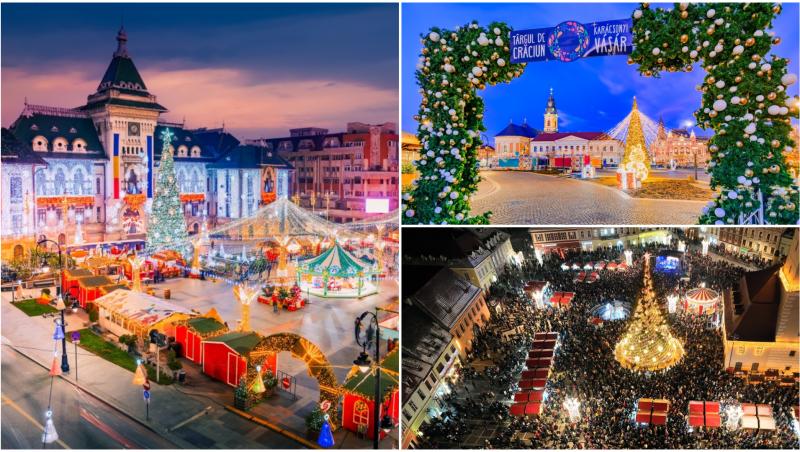 Târguri de Crăciun din Craiova, Oradea și Brașov