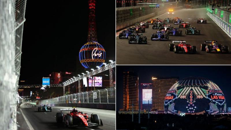 colaj monoposturi pe circuitul stradal din las vegas