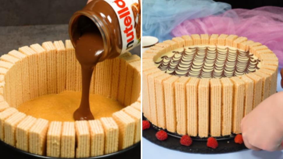 Desertul cu Nutella despre care vorbește toată lumea. Nu necesită coacere sau gelatină