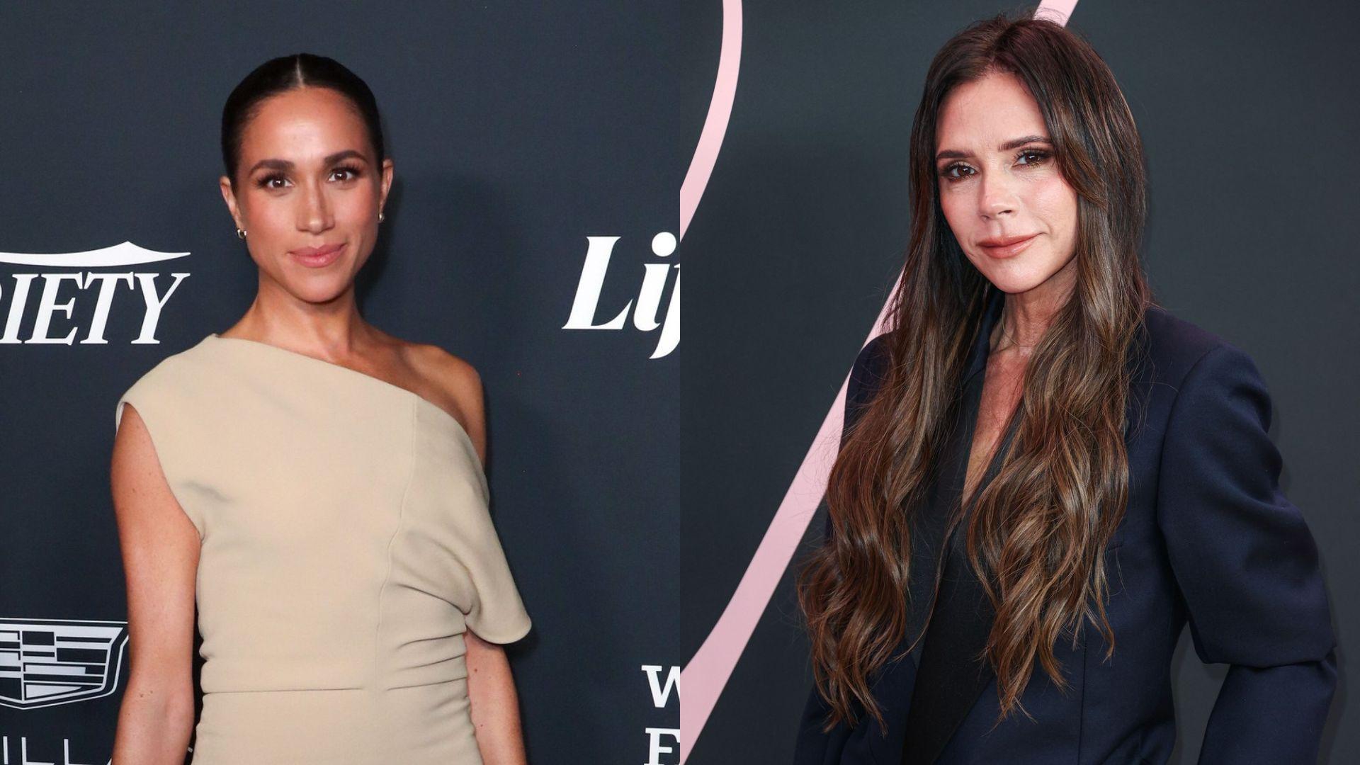 colaj meghan markle si victoria beckham