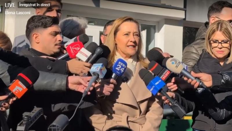 Cum s-a îmbrăcat Elena Lasconi în ziua alegerilor prezidențiale 2024. A fost jignită de un alegător în timp ce vota