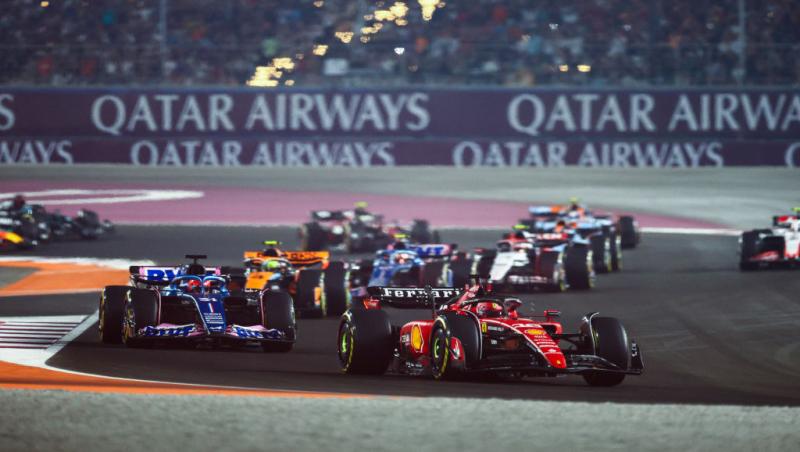 Program Formula 1™, Marele Premiu din Qatar. Vezi spectacolul LIVE pe canalele Antena și în AntenaPLAY, 29 noiembrie - 1 decembrie