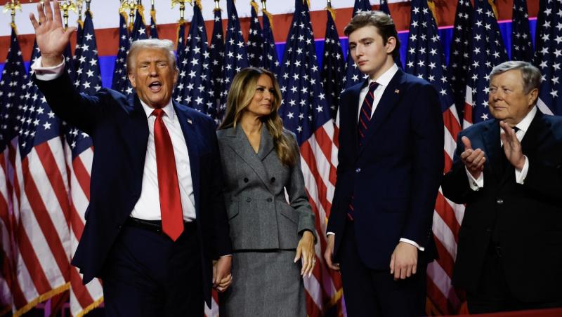 Cum arată fiul Melaniei și al lui Donald Trump. Barron are 18 ani și este cel mai mic copil al președintelui SUA. Ce studii are