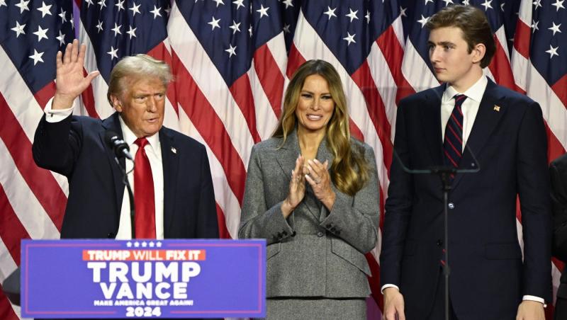 Cum arată fiul Melaniei și al lui Donald Trump. Barron are 18 ani și este cel mai mic copil al președintelui SUA. Ce studii are