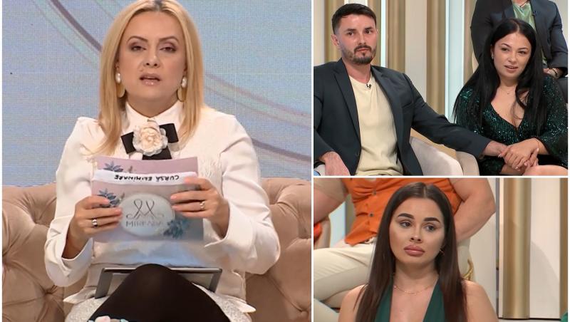 colaj foto cu simona gherghe, sorin si simona si isabelle la mireasa sezonul 10