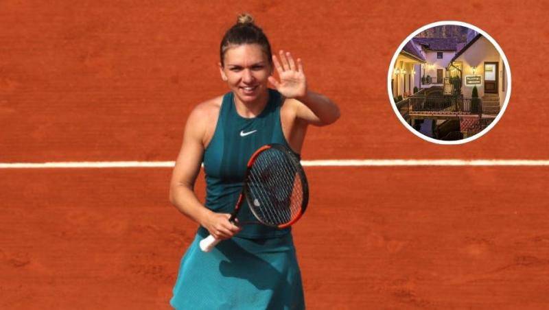 colaj simona halep și Hotelul Drachenhaus din brașov