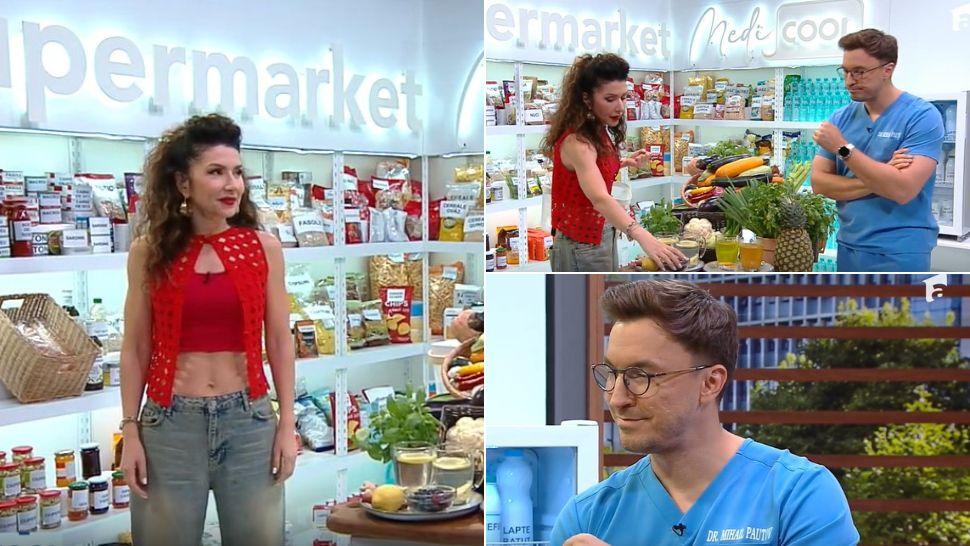 MediCOOL, 7decembrie 2024. Medicul Mihail Pautov, alături de Carmen Brumă, prezintă o serie de alimente cu caracter antiinflamator
