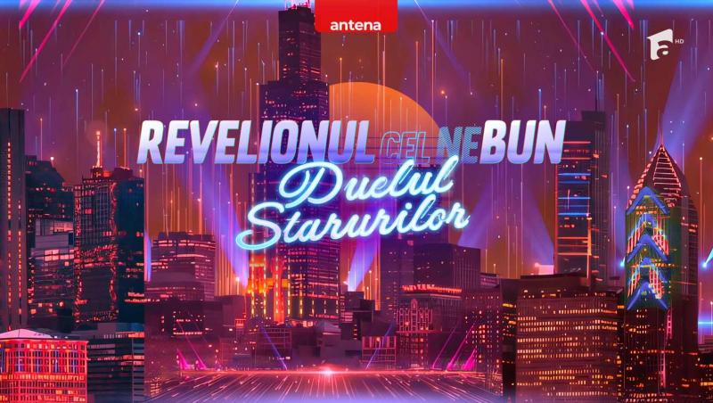 Revelionul cel neBUN!, cea mai tare petrecere de final de an! Duelul Starurilor, la Antena 1, cu 10 confruntări muzicale!