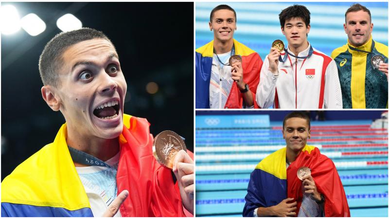 David Popovici, Pan Zhanle, Kyle Chalmers