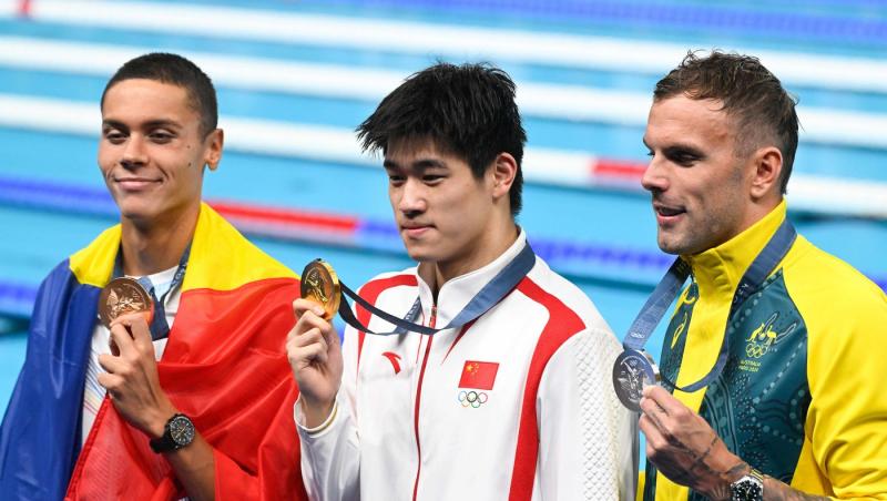 David Popovici,  nominalizat drept cel mai bun înotător al anului 2024! Cel mai mare rival al său l-a numit „Dumnezeu”