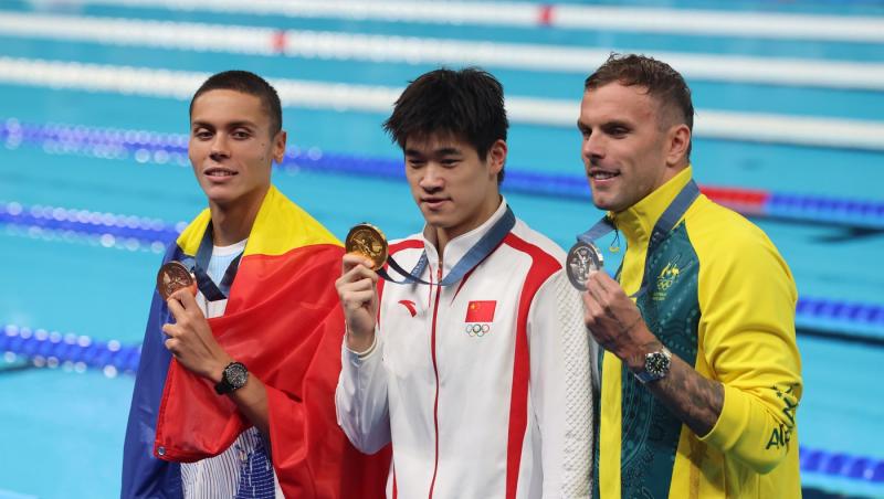 David Popovici,  nominalizat drept cel mai bun înotător al anului 2024! Cel mai mare rival al său l-a numit „Dumnezeu”