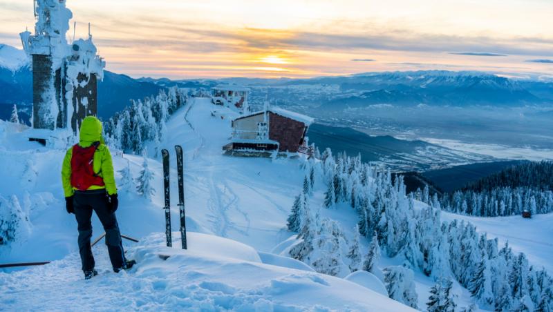 S-a deschis sezonul de schi în Poiana Brașov! Care sunt pârtiile pe care se poate schia începând cu 18 decembrie 2024