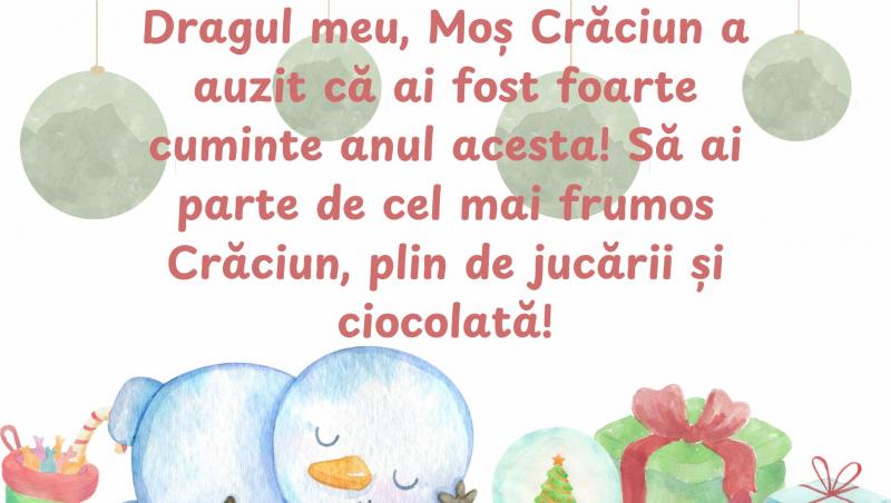 Mesaje de Crăciun. Felicitări și idei de SMS pentru cele mai frumoase sărbători