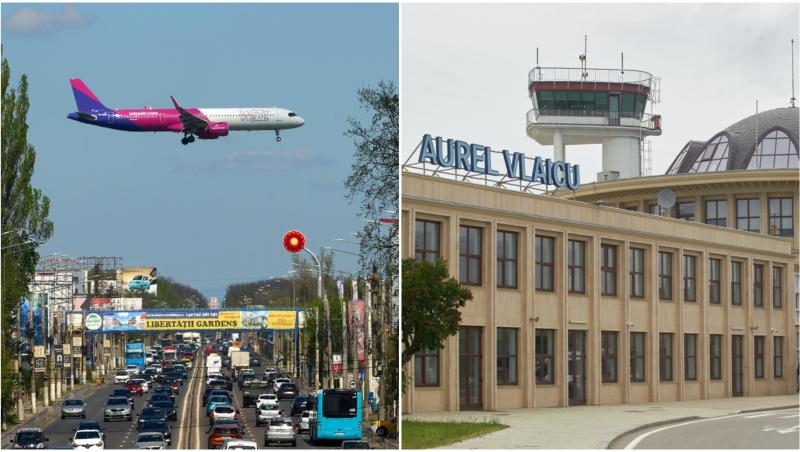 Wizz Air mută zborurile de pe 3 rute din ianuarie 2025 pe Aeroportul din Băneasa.