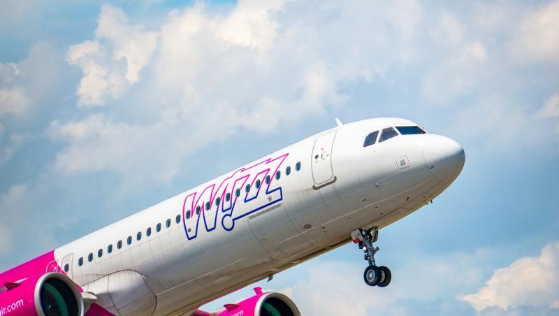 Wizz Air mută zborurile de pe 3 rute din ianuarie 2025 pe Aeroportul din Băneasa. Care sunt rutele afectate