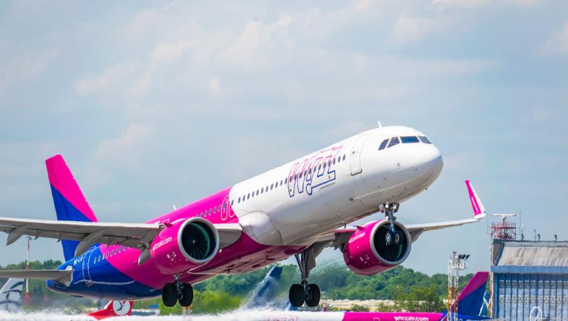 Wizz Air mută zborurile de pe 3 rute din ianuarie 2025 pe Aeroportul din Băneasa. Care sunt rutele afectate