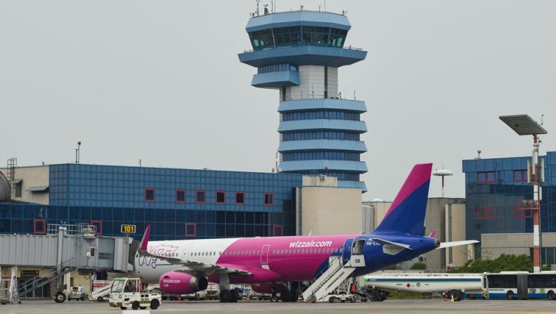 Wizz Air mută zborurile de pe 3 rute din ianuarie 2025 pe Aeroportul din Băneasa. Care sunt rutele afectate