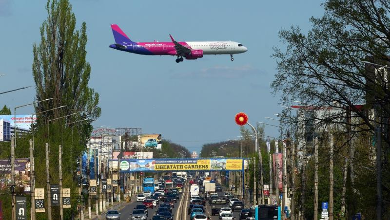 Wizz Air mută zborurile de pe 3 rute din ianuarie 2025 pe Aeroportul din Băneasa. Care sunt rutele afectate