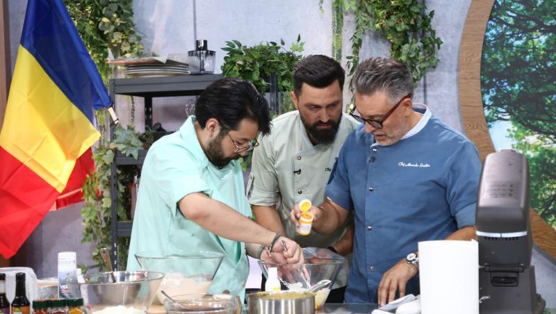 Celebrul Max Mascia, Chef cu două stele Michelin, invitatul lui Chef Richard Abou Zaki, într-o ediție de Ziua Națională a României