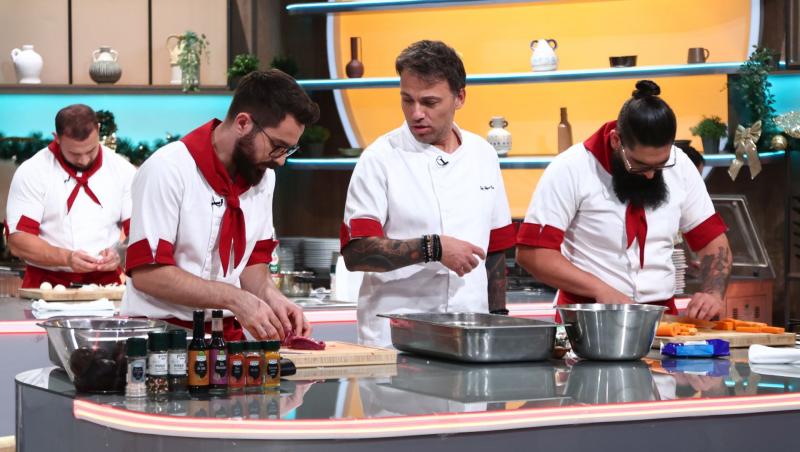 Echipa lui Chef Richard a câștigat aseară battle-ul Chefi la cuțite. Ultima confruntare a sezonului va decide semifinaliștii