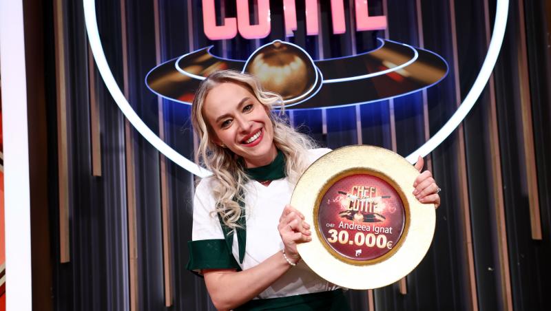 Cine a câștigat Chefi la cuțite, sezonul 14. Andreea Ignat pleacă acasă cu premiul de 30.000 de Euro și stagiul la Retroscena