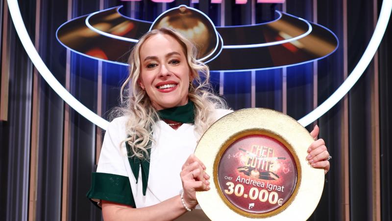 Cine a câștigat Chefi la cuțite, sezonul 14. Andreea Ignat pleacă acasă cu premiul de 30.000 de Euro și stagiul la Retroscena