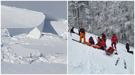 Risc mare de avalanşă în Bucegi, Ciucaş şi Munţii Baiului. Avertismentul salvamotniștilor prahoveni. Ce trebuie să facă turiștii