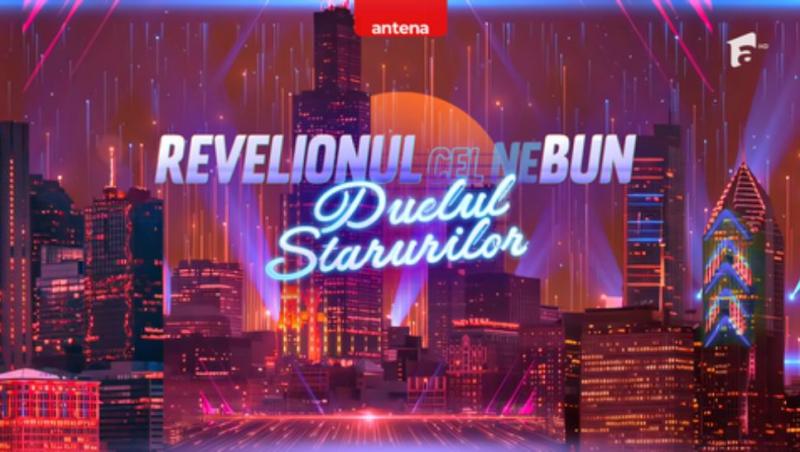 Cea mai mare petrecere a sfârșitului de an începe la Antena 1, de la ora 20:00, Revelionul cel neBUN. Duelul Starurilor!