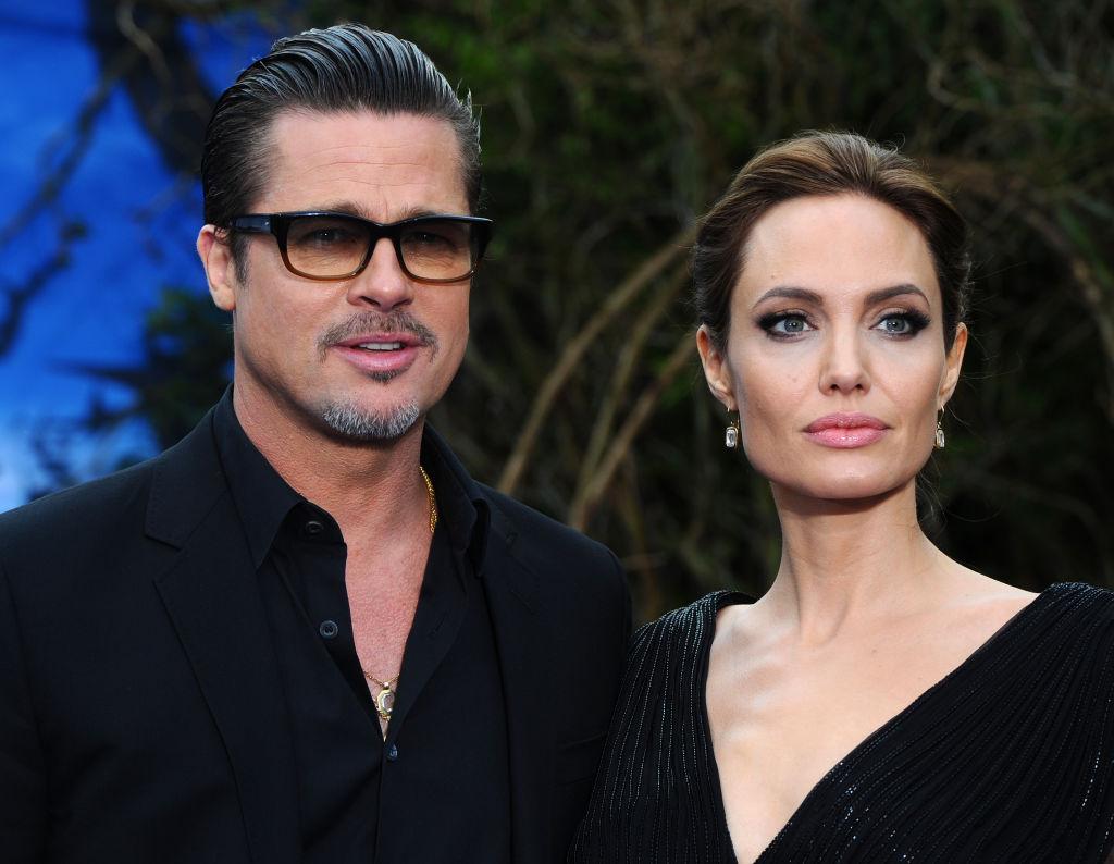 angelina jolie si brad pitt portret