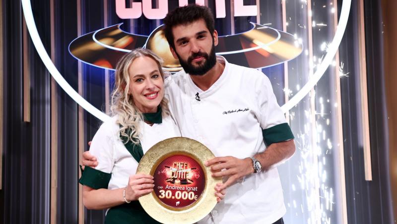 Andreea Ignat, concurenta lui Chef Richard Abou Zaki, a câștigat sezonul 14. Finala show-ului culinar, lider de audiență