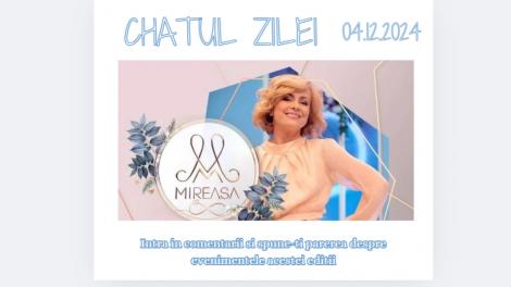 Chat-ul zilei la Mireasa, 4 decembrie 2024. Comentează aici cele mai importante momente din show